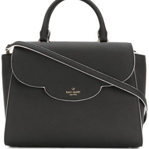Kate Spade Leewood Place Makayla Scallop Leather Full Size Satchel/Purse